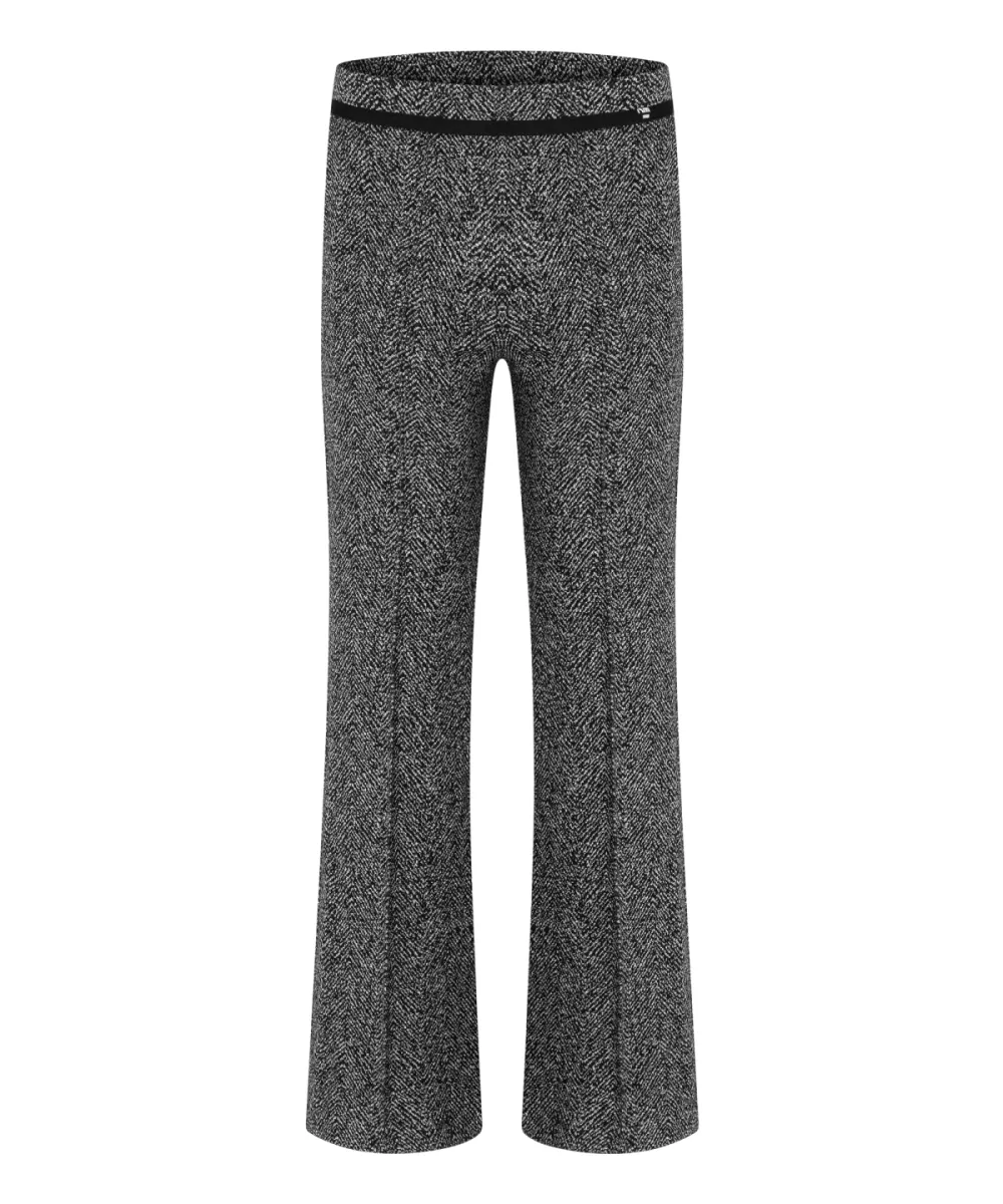 CAMBIO-Francoise-6444 0332 04-854 Black Creme-ZWART COMBINATIES