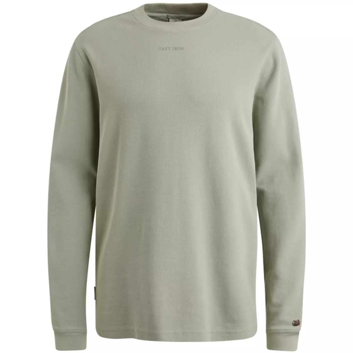 CAST IRON-Long sleeve r-neck regular fit waf-CTS2508584-9040-GRIJS