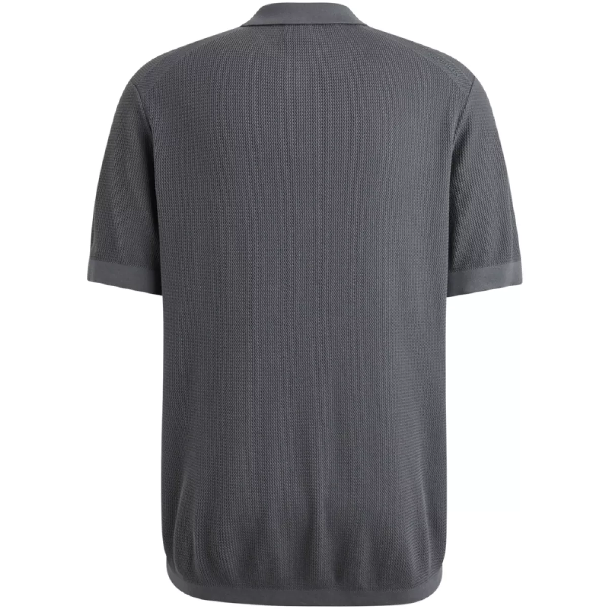 CAST IRON-Short sleeve polo regular fit cott-CPSS2508824-9096-GRIJS