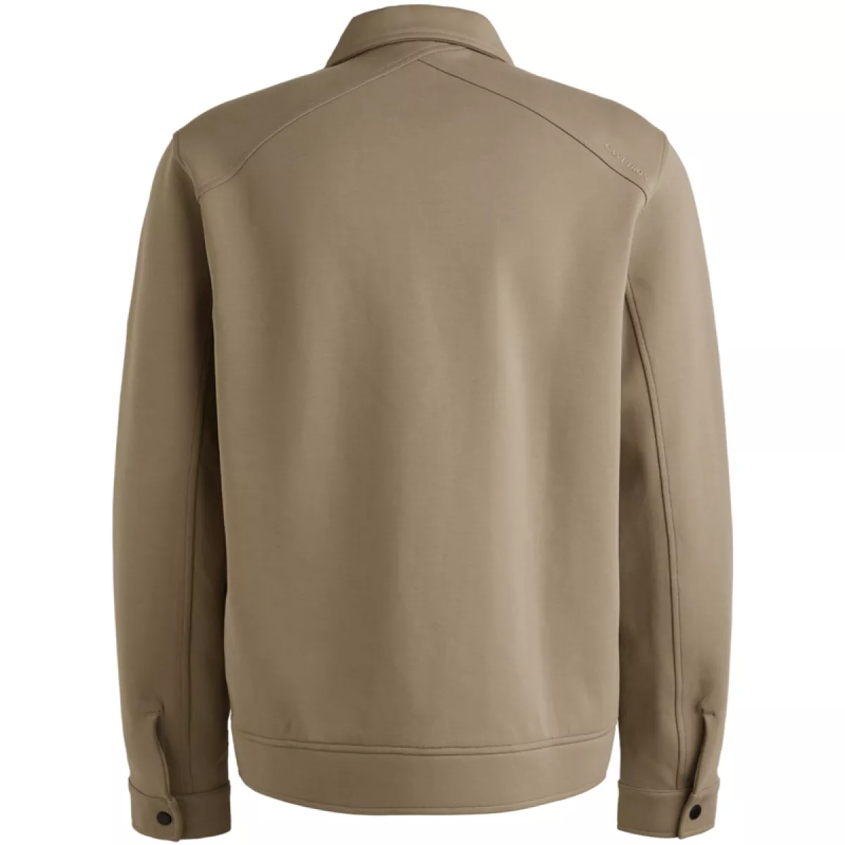 CAST IRON-Zip jacket interlock sweat-CSW2508432-8025 brindle-ROOD