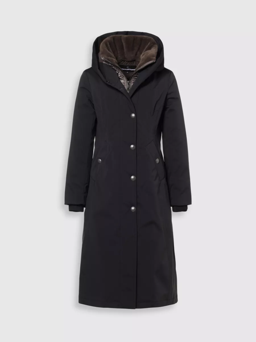 CREENSTONE-Effie coat-CSN1561253-9000 Black-ZWART