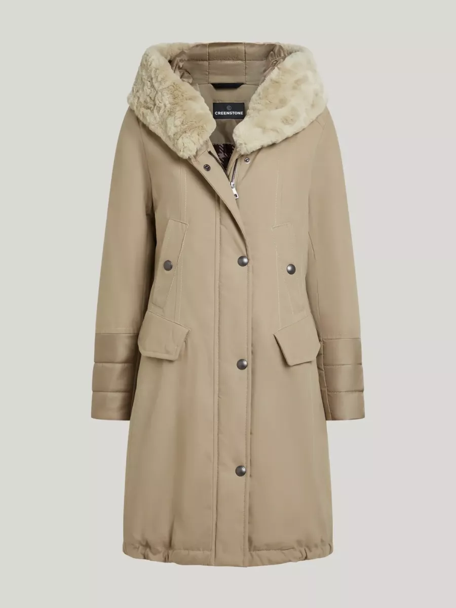 CREENSTONE-Rhona coat-CSN0730253-2270 Grey camel-CAMEL