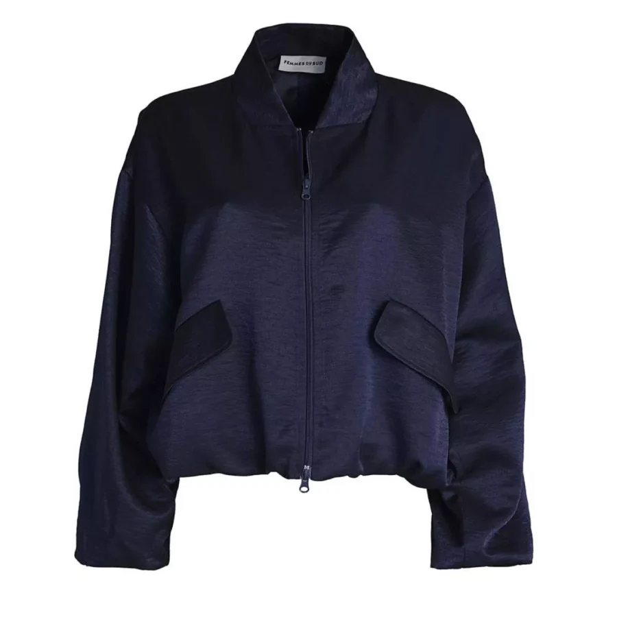 Femmes du Sud--Lacy Satin-Navy-NAVY