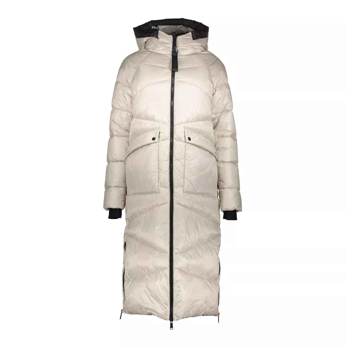 GEISHA-Jacket hood edge long-58501-12-710 kit-OFF WHITE