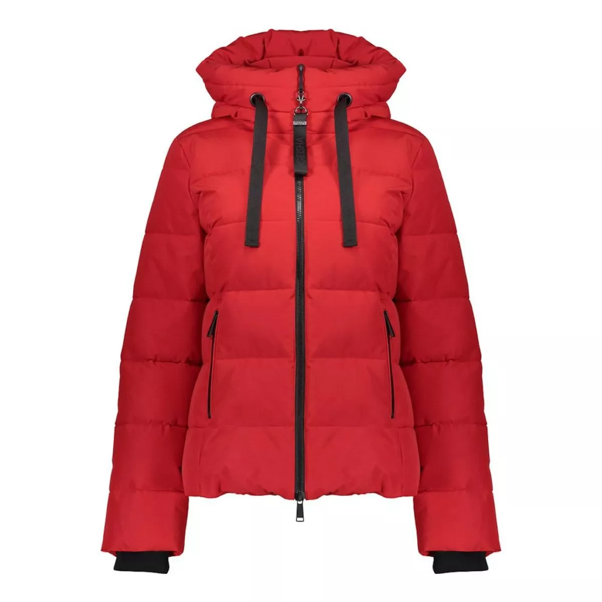 GEISHA-Jacket with hood short-58518-12-450 red-ROOD