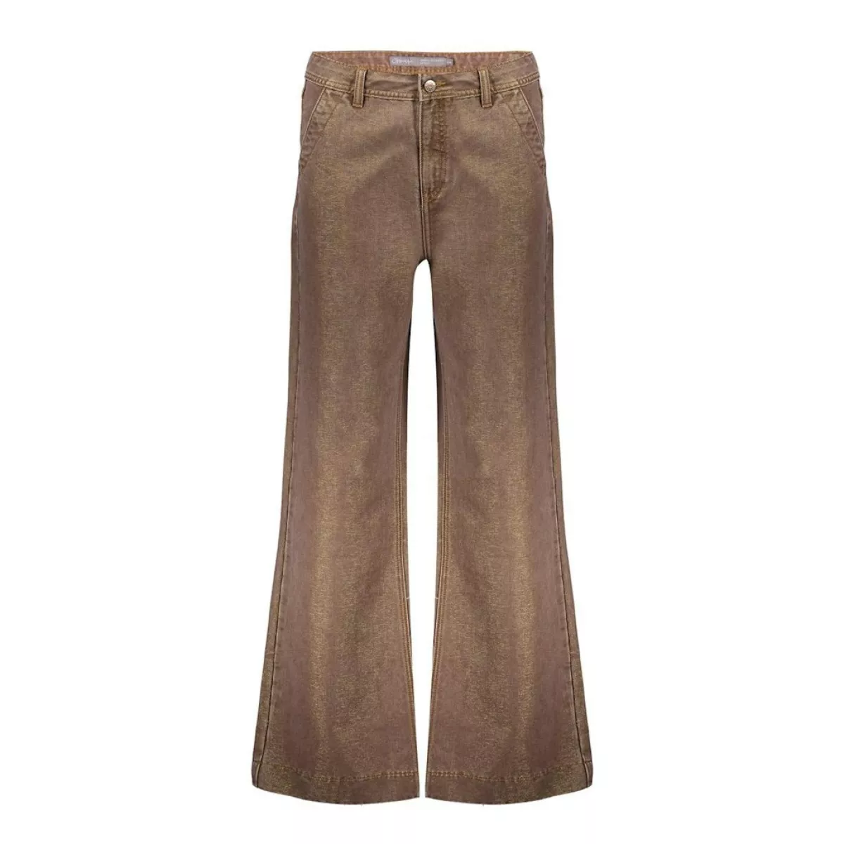 GEISHA-Jeans flair-51515-10-735 camel/gold-CAMEL