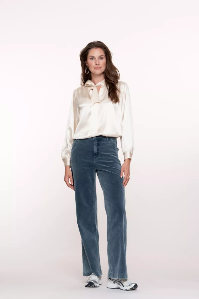 GEISHA-Jeans indigo cord-51537-10-815 indigo-INDIGO