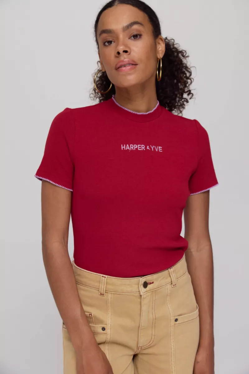 Harper & Yve-Cammy-AW25P400-319 Ruby Red-ROOD