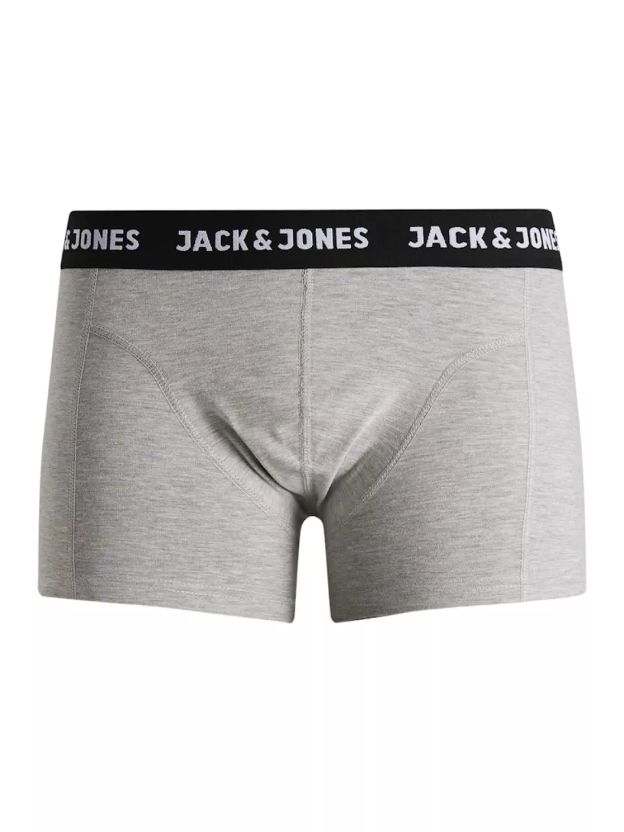JACK & JONES-JACANTHONY TRUNKS 3 PACK NOOS-12160750-Black-ZWART