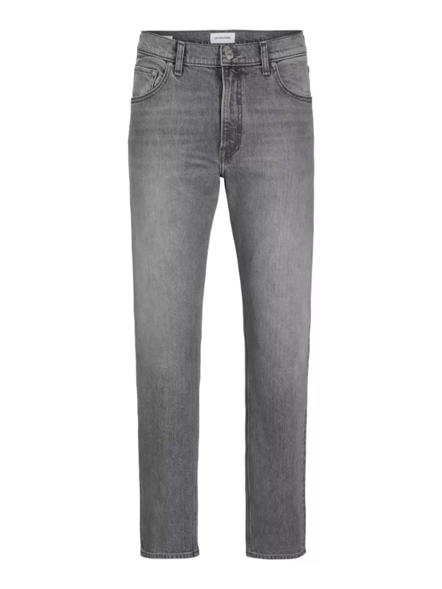 JACK & JONES-JJICHRIS JJCLASSIC AM 676 NOOS-12272100-Grey denim-GRIJS COMBINATIES