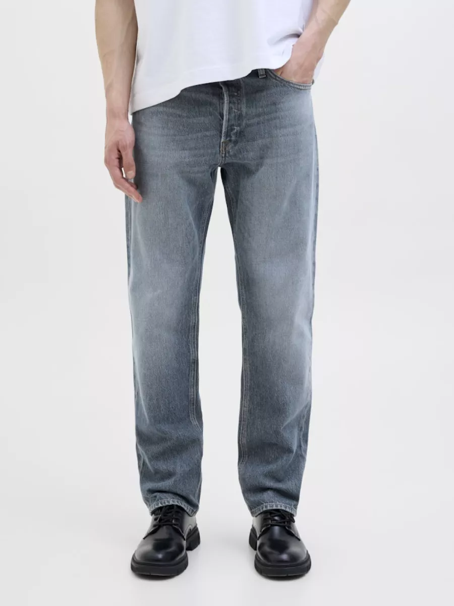 JACK & JONES-JJICHRIS JJORIGINAL SBD 032 NOOS-12278152-Blue denim-BLUE