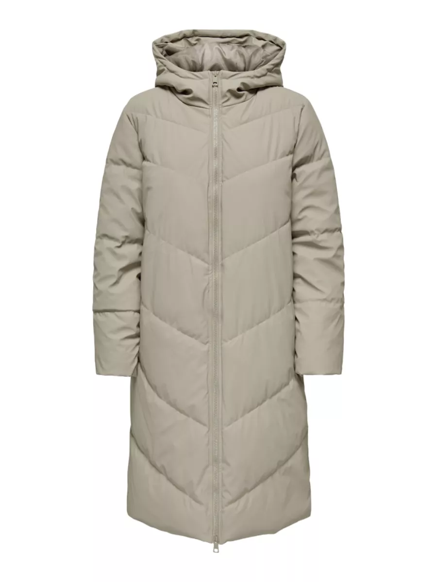 JDY-JDYULRIKKA WATER REP PUFFA OTW NOOS-15217556-Simply Taupe-TAUPE