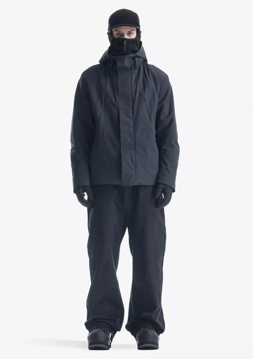 Krakatau-Geime graphene insulated storm jacket-Qm553--2 Dark grey-DONKER GRIJS/GRAFIET