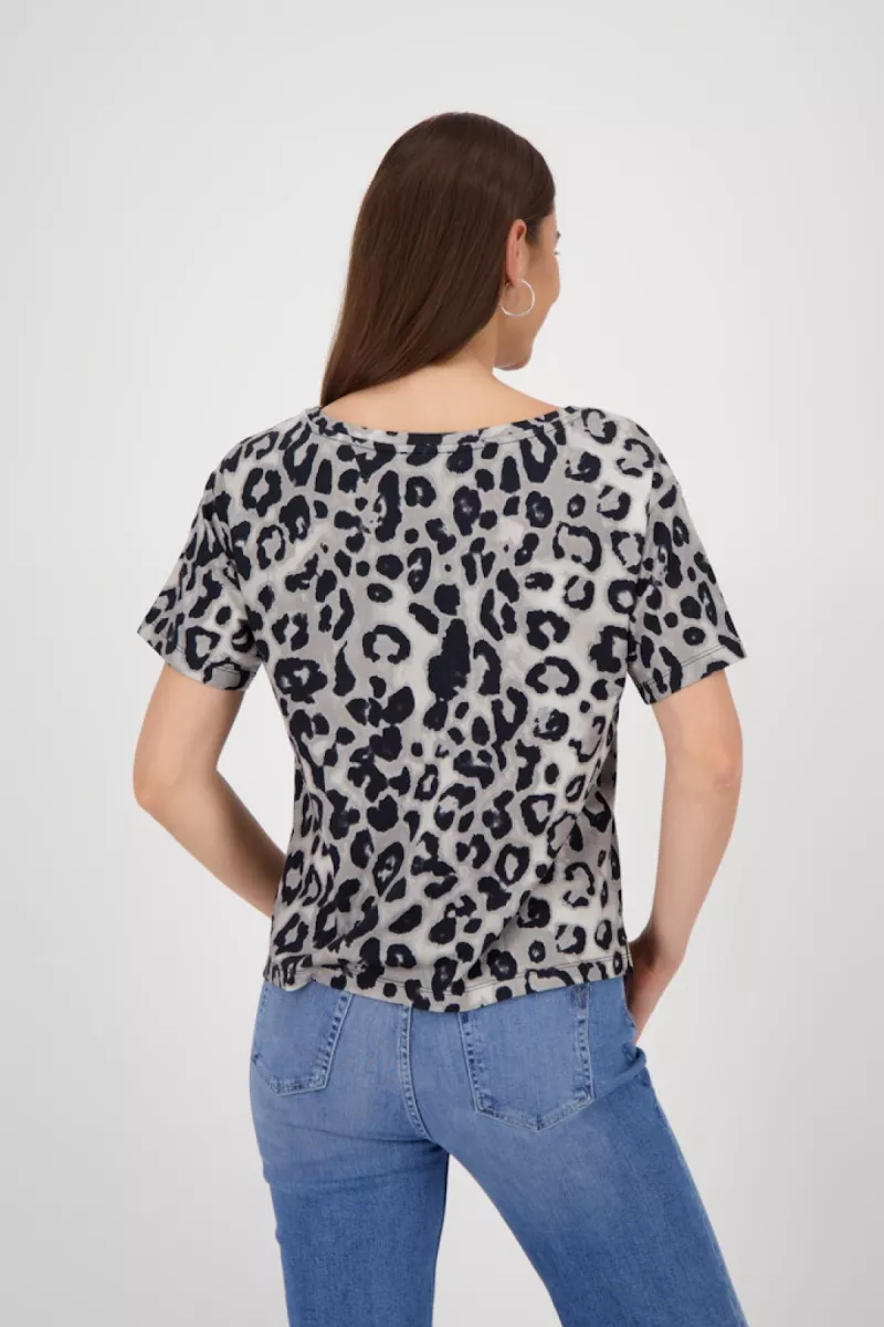 Monari--808885-542 Greige pattern-GRIJS