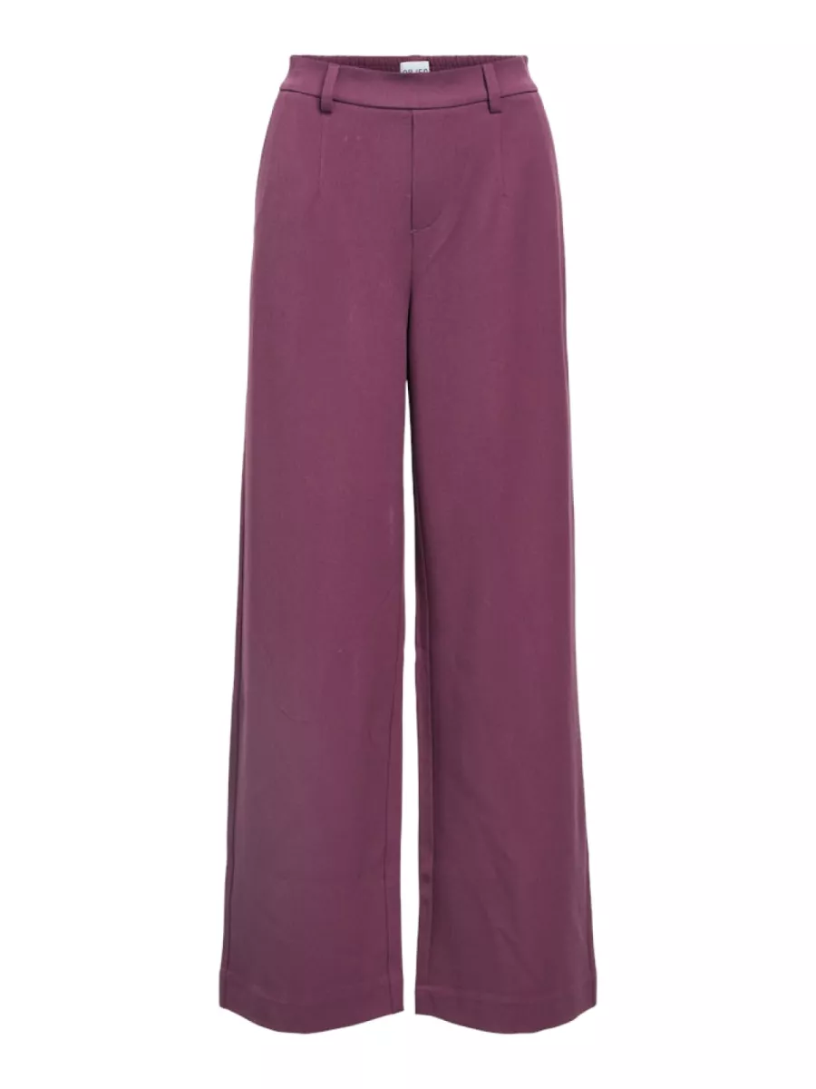 OBJECT-OBJLISA WIDE PANT NOOS-23037921-Mauve Wine-PAARS