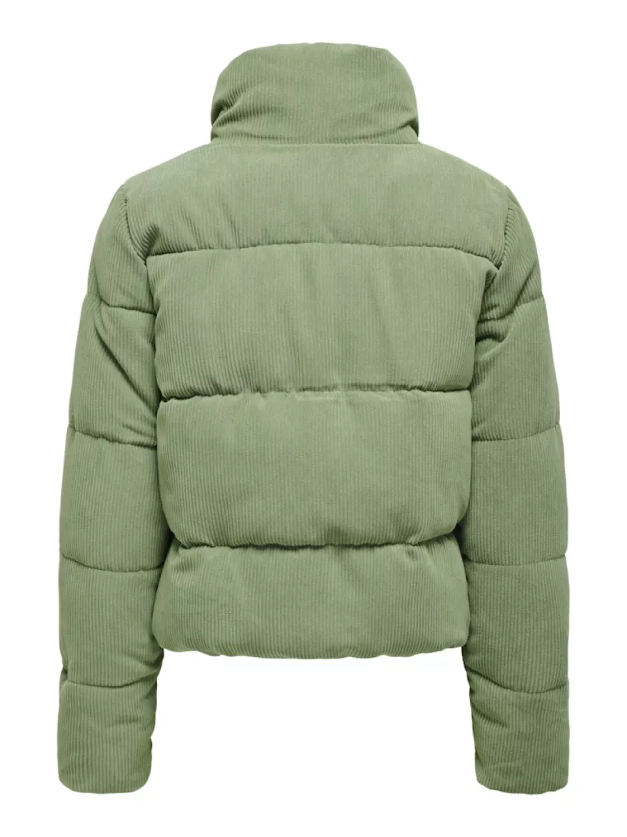 ONLY-ONLNEWDOLLY CORDUROY PUFFER OTW NOO-15304768-Hedge Green-GROEN