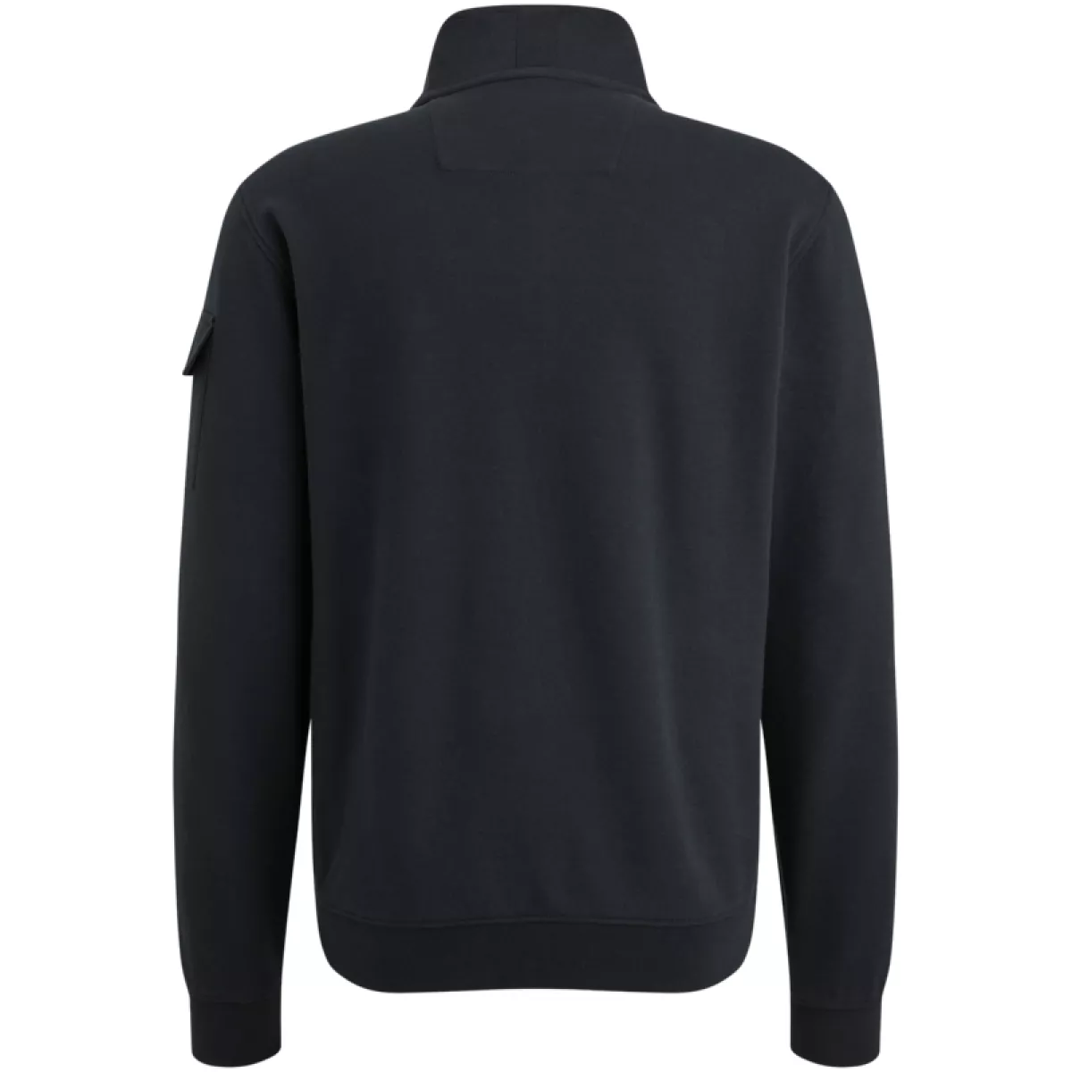 PME LEGEND-Half zip collar interlock jersey-PSW2508423-5281 Salute-BLUE