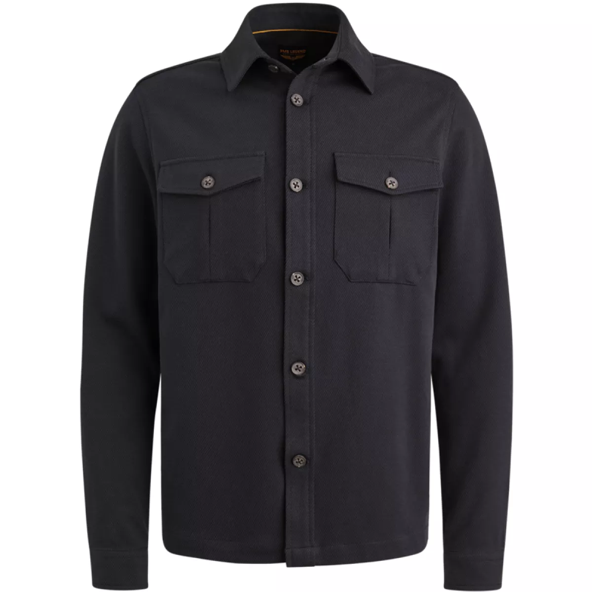 PME LEGEND-LONG SLEEVE SHIRT Comfort Heavy Tw-PSI2508231-5109 Blue graphite-BLUE