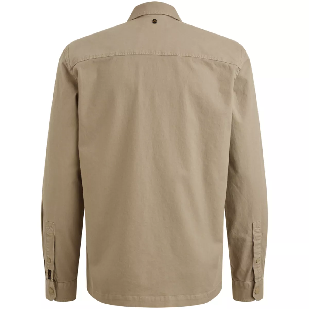 PME LEGEND-Long Sleeve Shirt Ctn/elastane Cav-PSI2506240-6391 Silver sage-LICHT-/PAREL GRIJS