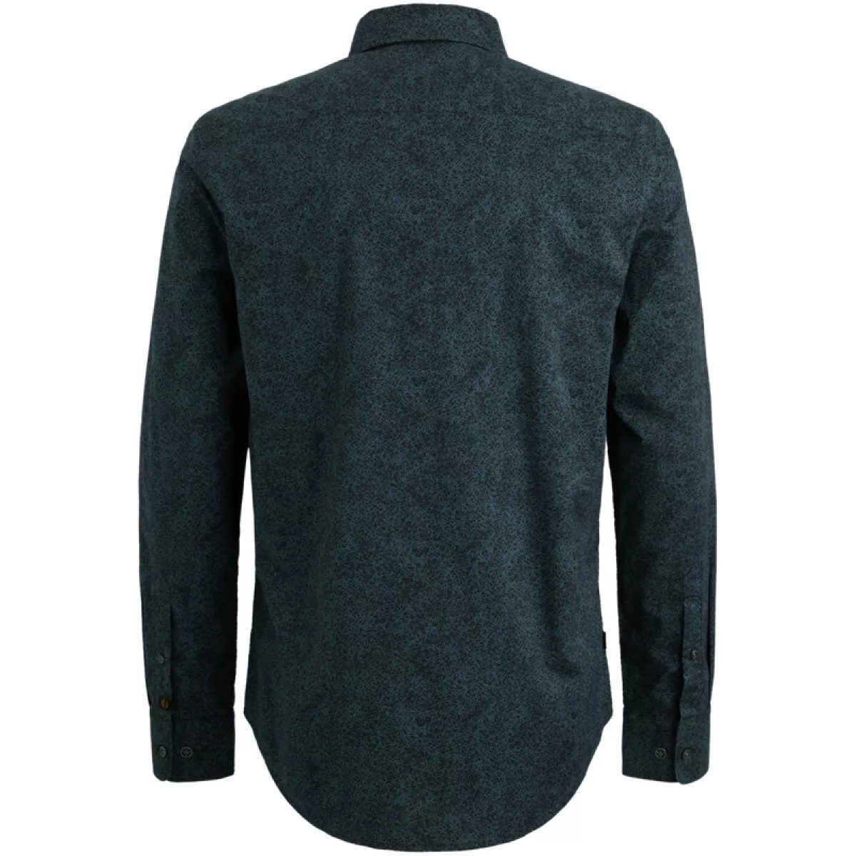 PME LEGEND-LONG SLEEVE SHIRT Print on Ctn/Lyc-PSI2508211-5281-BLUE