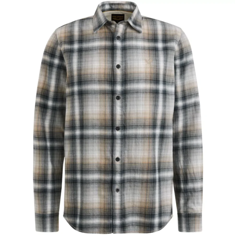 PME LEGEND-LONG SLEEVE SHIRT Twill Check-PSI2508202-5125 Stargazer-NAVY