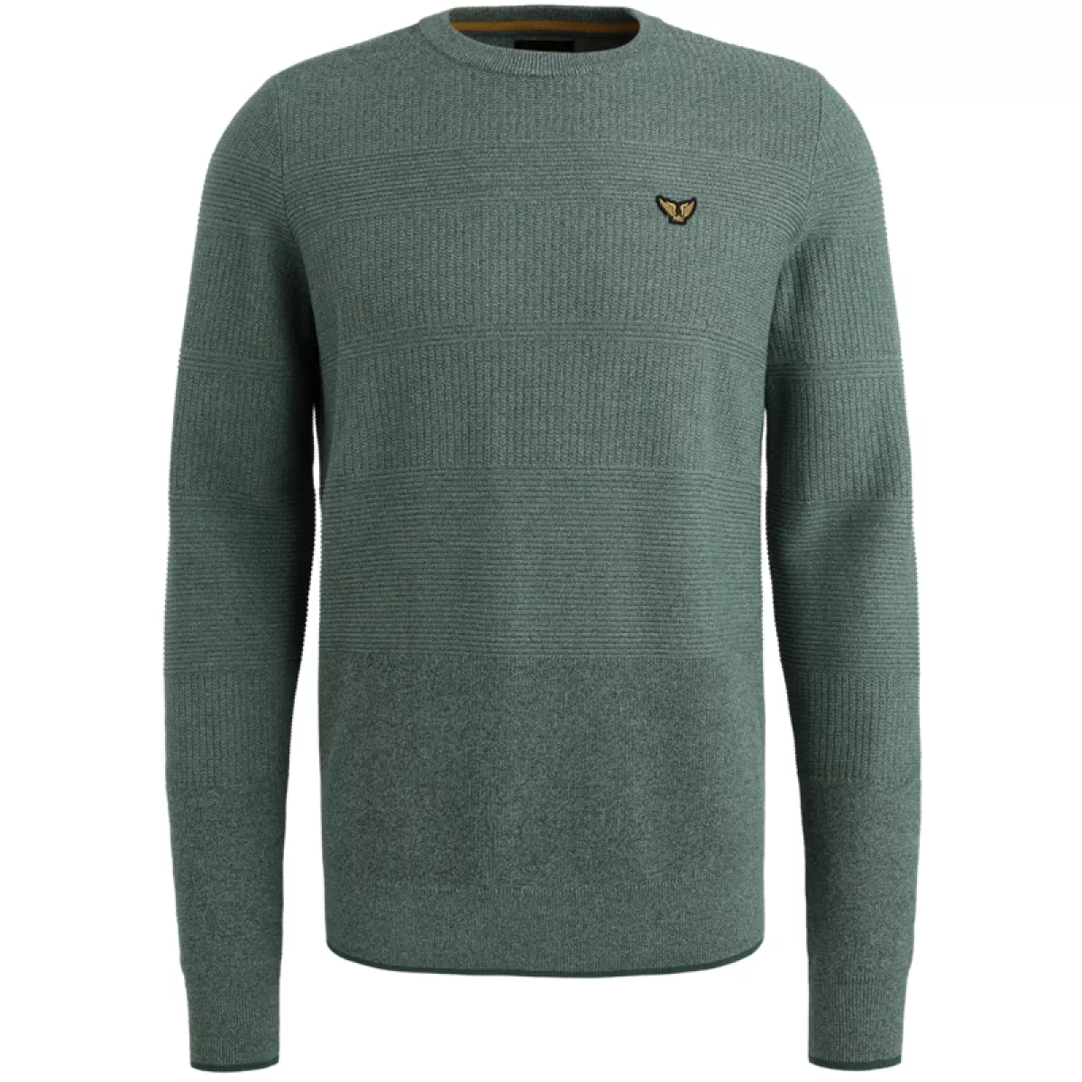 PME LEGEND-R-neck cotton modal structure-PKW2508305-5125 Stargazer-NAVY
