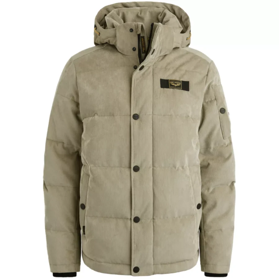 PME LEGEND-Semi long jacket GOBBLER Clear For-PJA2508104-8011-BEIGE