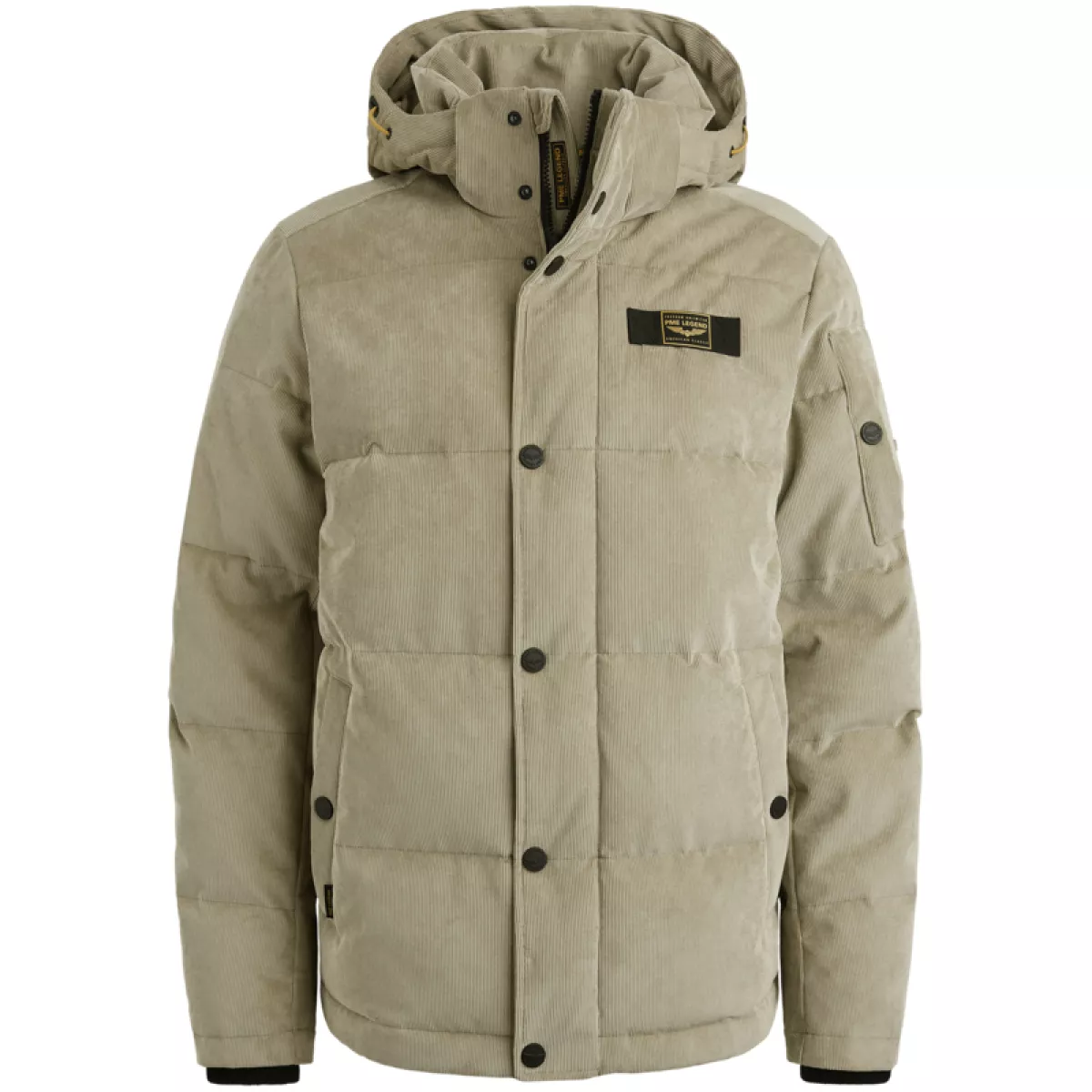 PME LEGEND-Semi long jacket GOBBLER Clear For-PJA2508104-8011-BEIGE