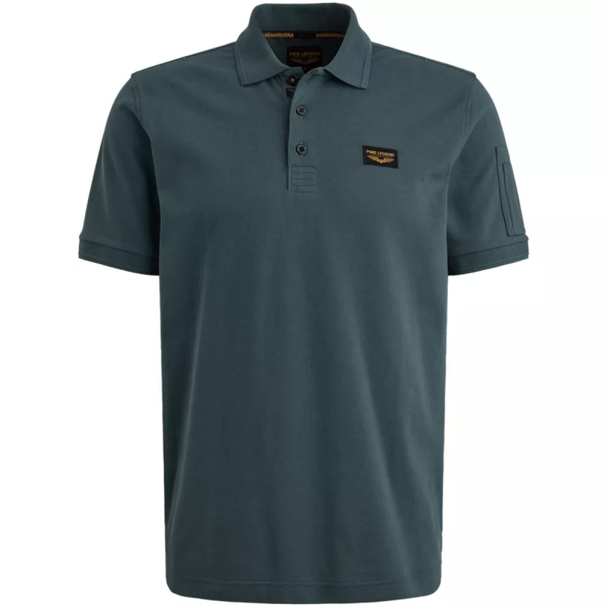 PME LEGEND-Short sleeve polo American Classic-PPSS2508899-5125-NAVY