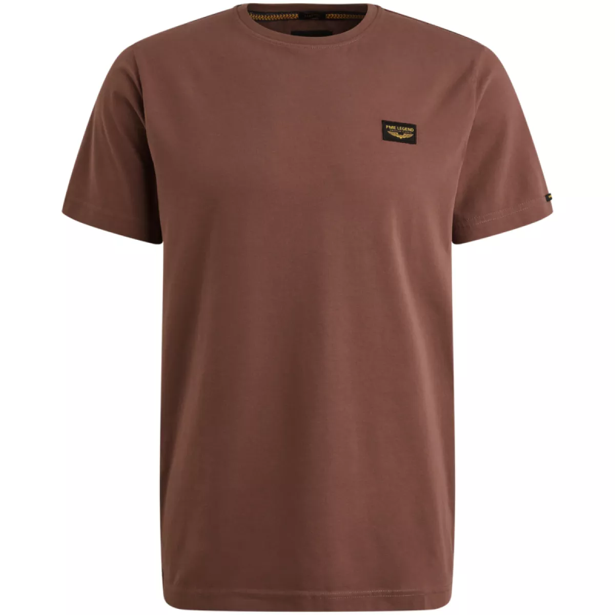 PME LEGEND-Short sleeve r-neck American Class-PTSS2508599-8203-BORDEAUX