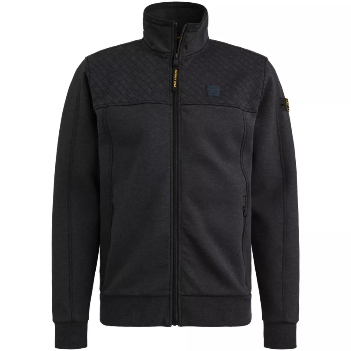 PME LEGEND-Zip jacket interlock-PSW2508437-5281 Salute-BLUE