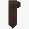 Profuomo-Tie silk woven brown-PP6AA0005F-200 Brown-BRUIN