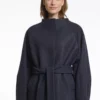 RINO & PELLE-Short Coat With Collar-Cornelia.7002511-Navy-MARINE