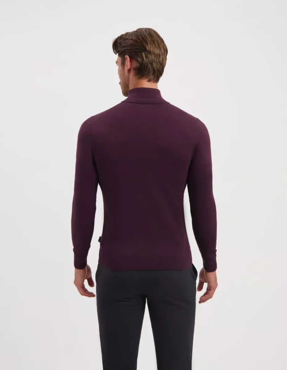 Saint Steve-19480-Cas-80012 Plum melange-PAARS