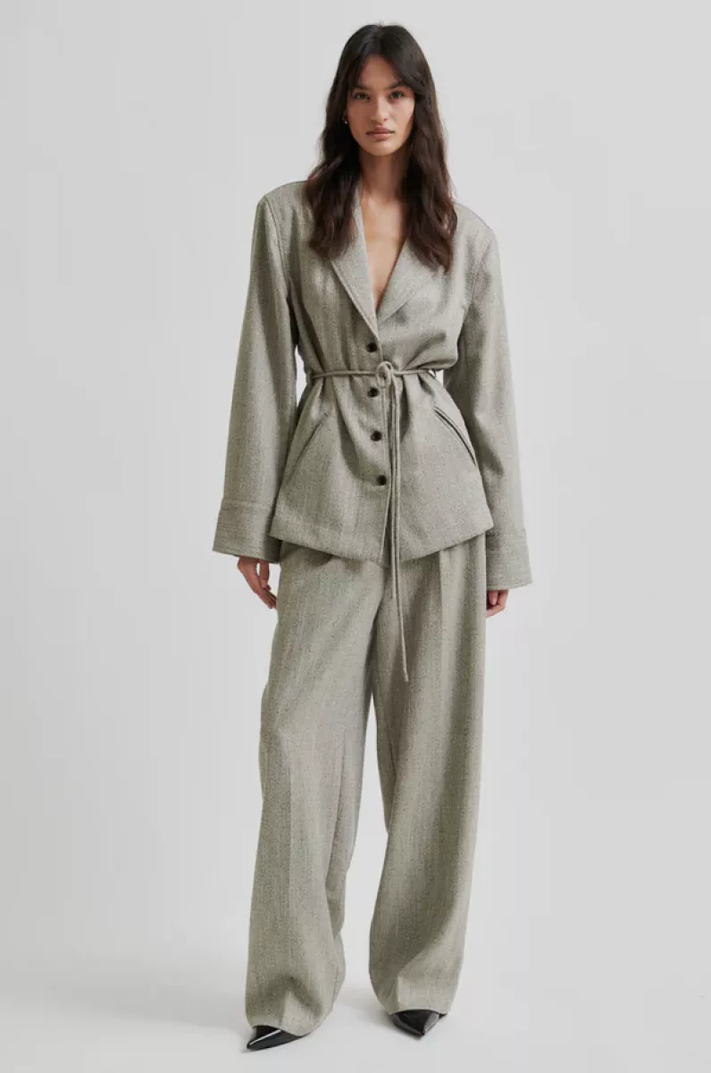 Second Female-Blazer-Jun Shirt Blazer-0504 Trench Coat-ZAND