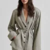 Second Female-Blazer-Jun Shirt Blazer-0504 Trench Coat-ZAND