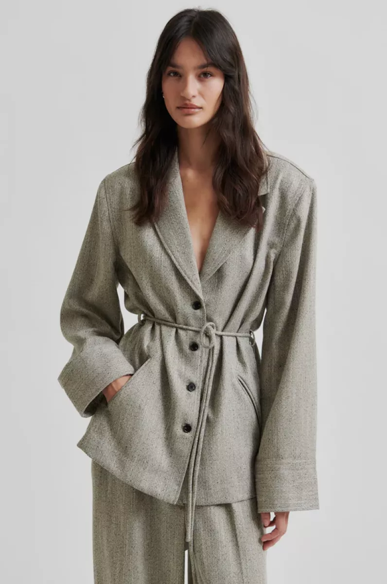 Second Female-Blazer-Jun Shirt Blazer-0504 Trench Coat-ZAND