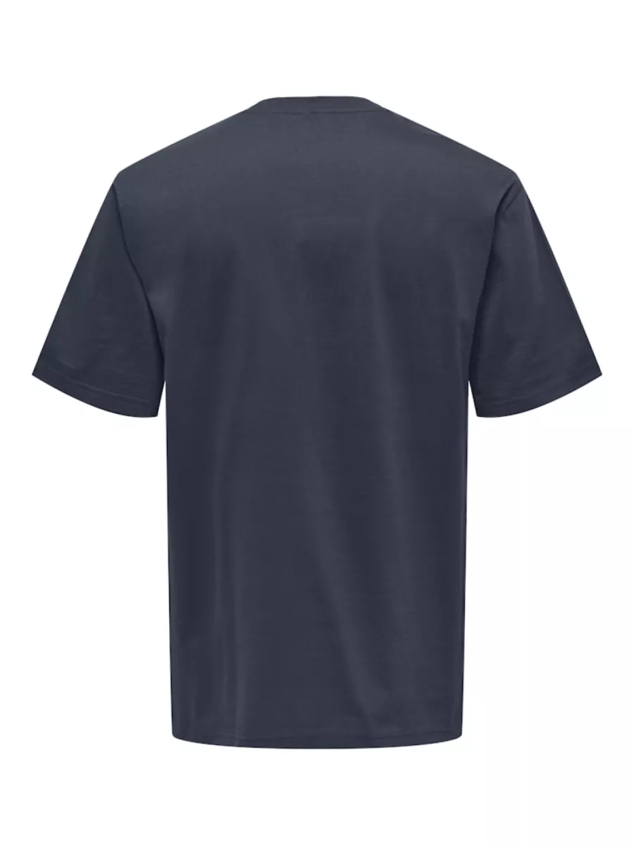 SONS-ONSFRED LIFE RLX SS TEE NOOS-22022532-Blue Nights-BLUE