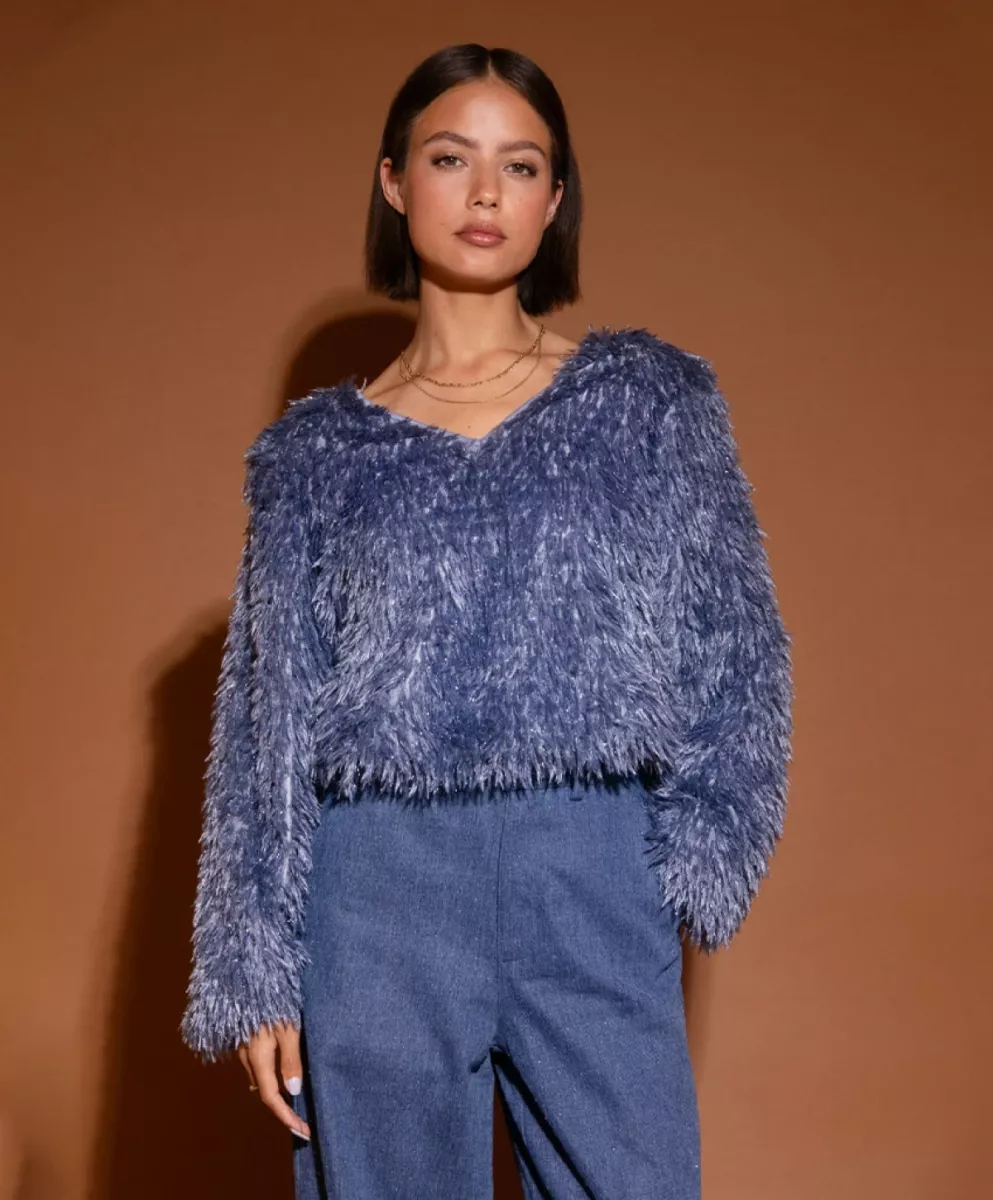 Studio Amaya-Pullover-Bridget-Blue-BLUE