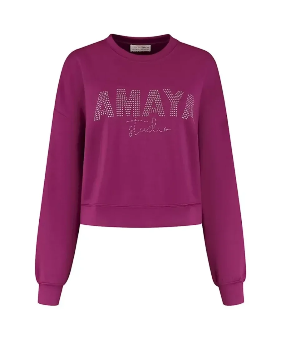 Studio Amaya-Sweater-Freya-Fuchsia-FUCHSIA