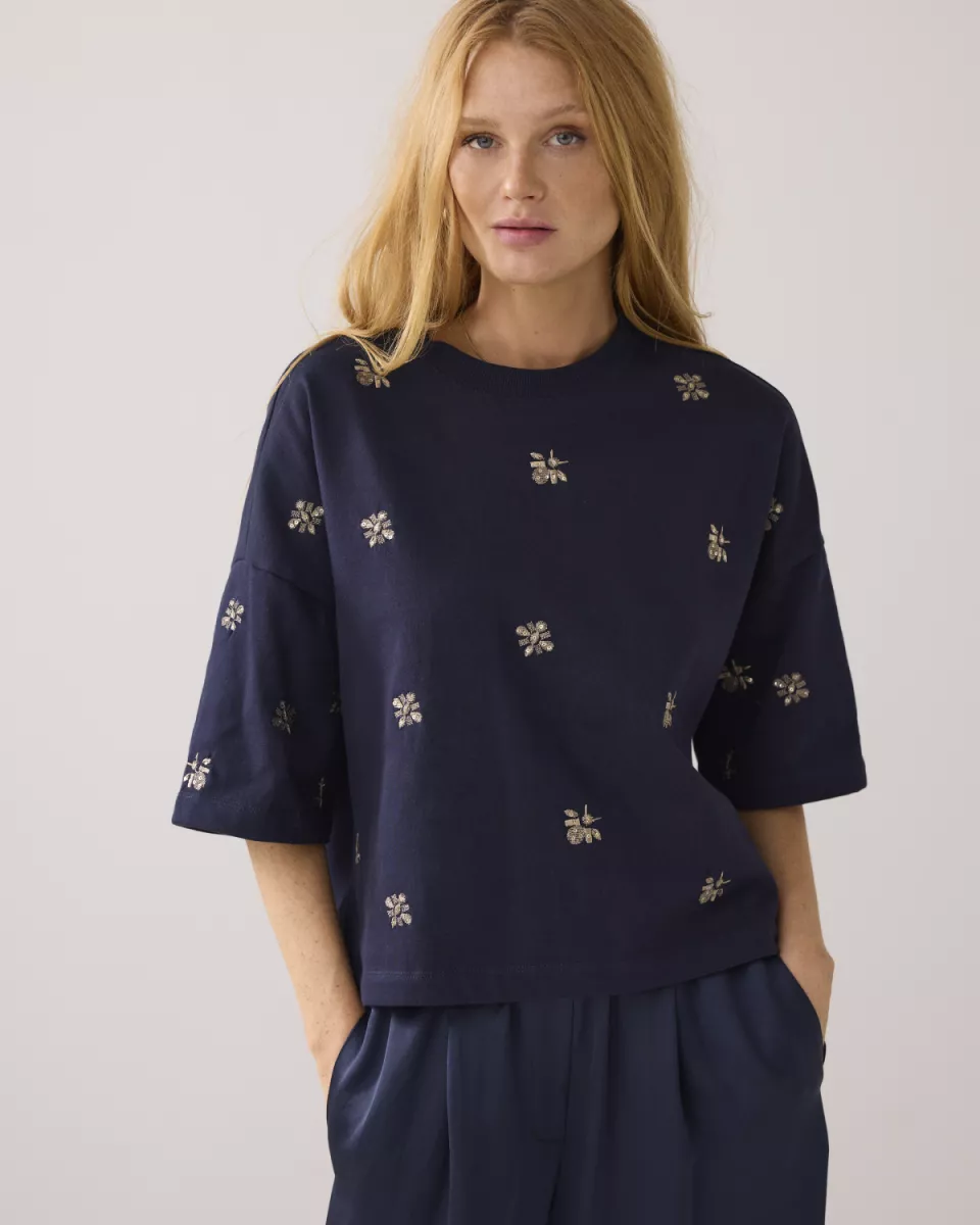 Summum--3s5201-30656-495 Midnight blu-DONKER BLAUW