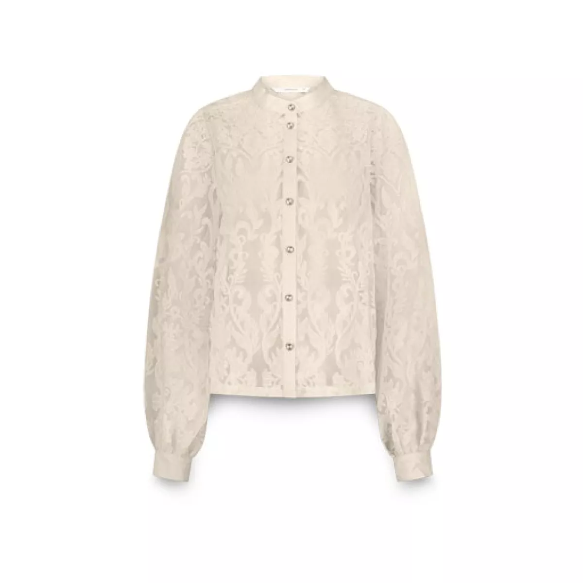 Summum-Blouse flowerlace-2s3191-12300-122 Ivory-OFF WHITE