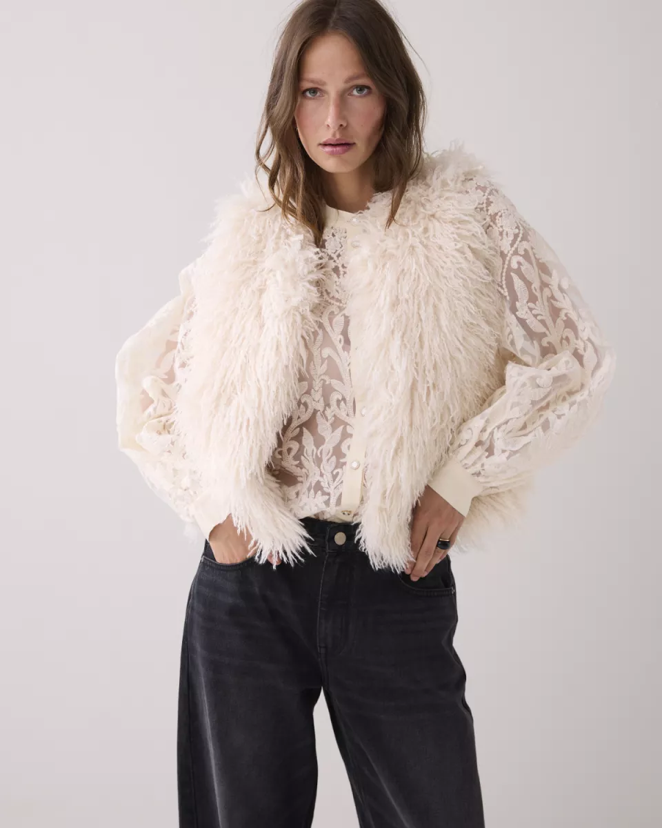 Summum-Gilex faux fur-9s140-12299-122 Ivory-OFF WHITE