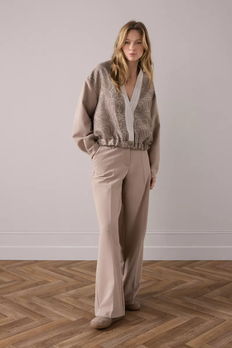 Summum-Trousers foam uni-4s2369-11680-706 Funghi-CREME