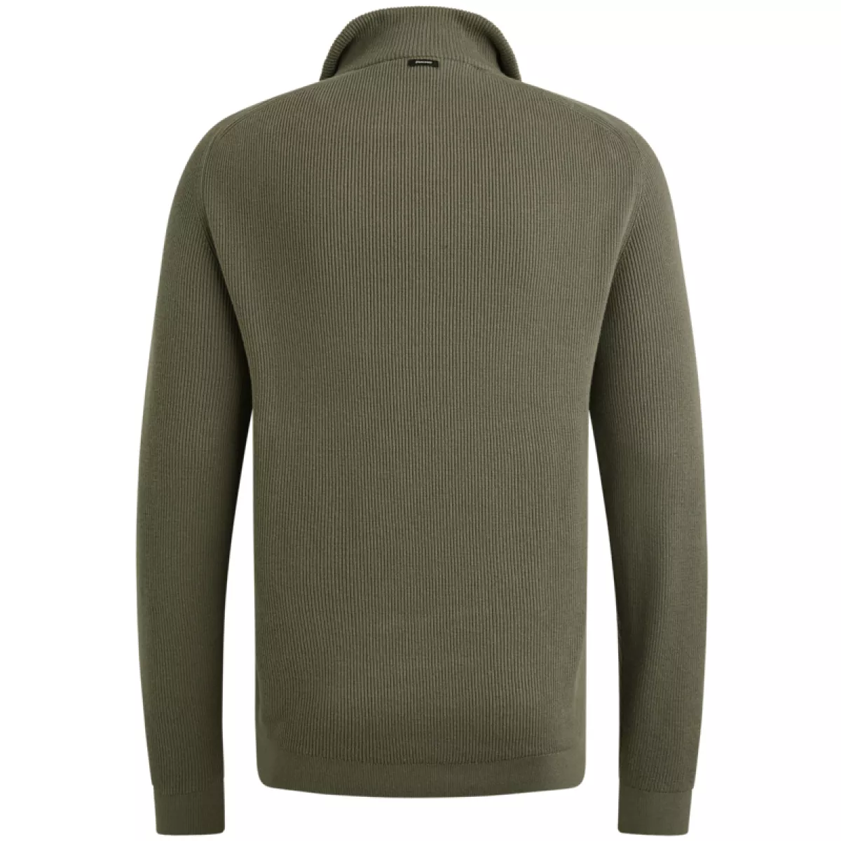 Vanguard-Half zip collar cotton structure-VKW2508307-6497-GROEN