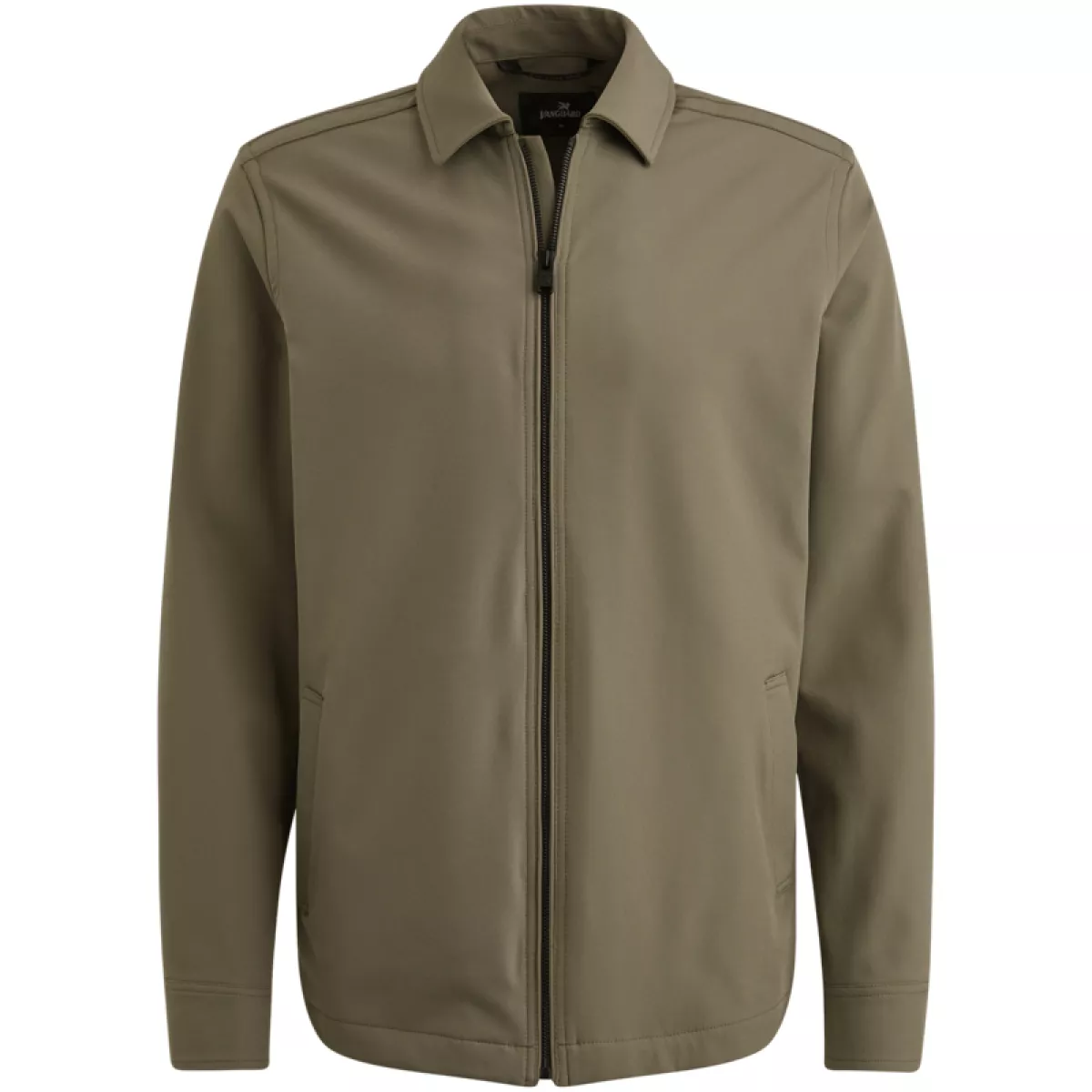 Vanguard-LONG SLEEVE SHIRT Bi Stretch suit-VSI2508204-6497-GROEN