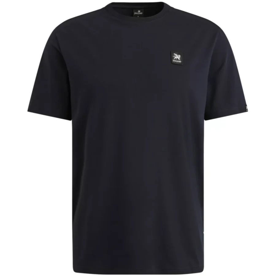 Vanguard-Short sleeve r-neck cotton elastan-VTSS2508550-5073 Sky captain-BLUE