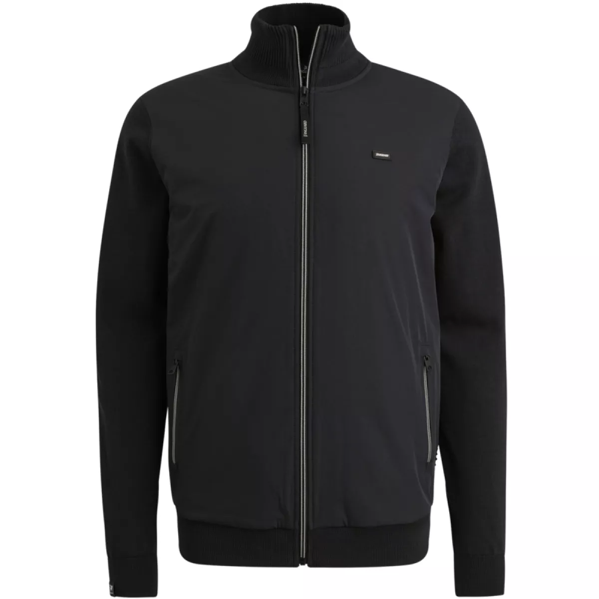 Vanguard-Zip jacket cotton modal-VKC2508354-5073 Sky captain-BLUE