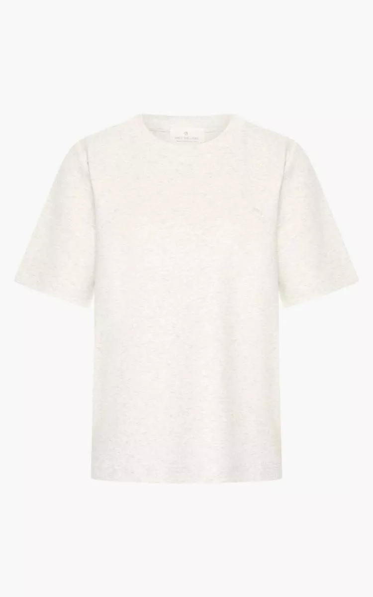 Aimee The Label-Shirt KM-ZenoNew 2-Grey-GRIJS MELEE