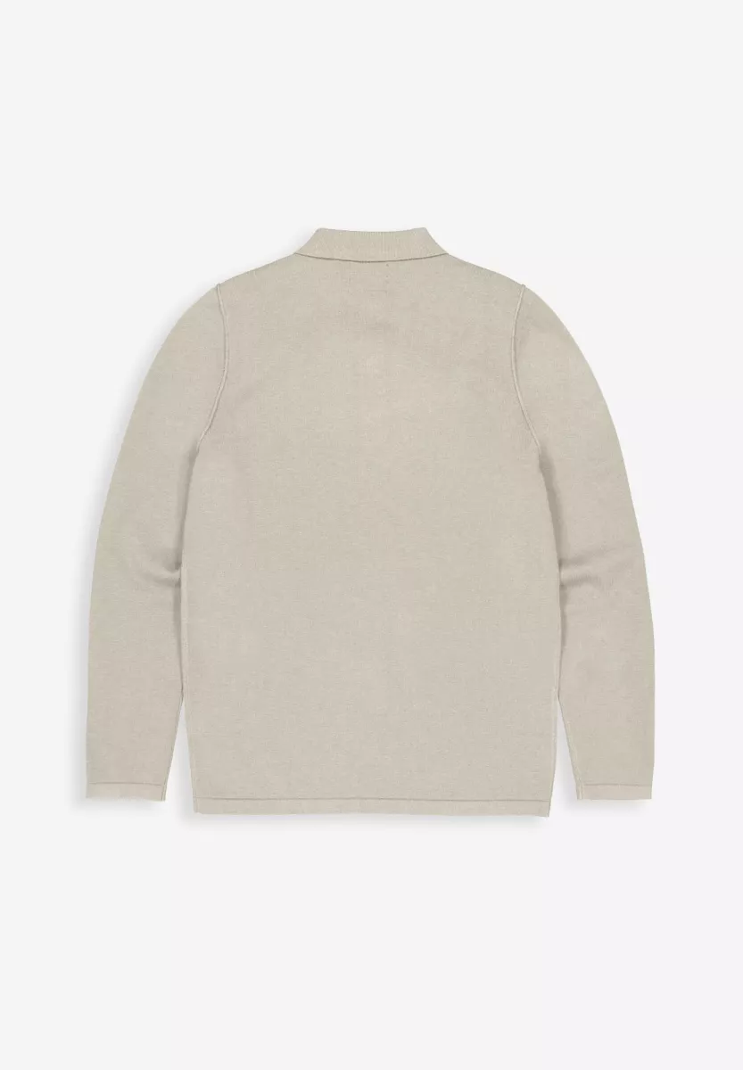 BUTCHER OF BLUE-Clifden polo-M2126015-697 lt. sand-ZAND